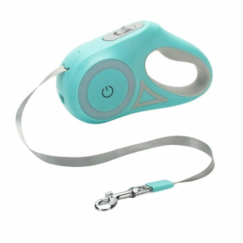 Automatic Retractable Dog Leash with LED