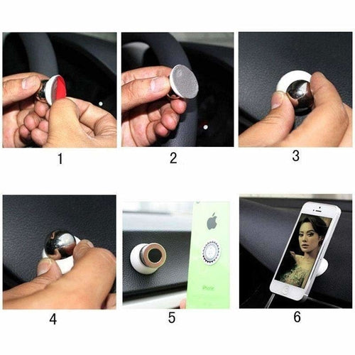 Magnetic Car Phone Holder -Dashboard Mount