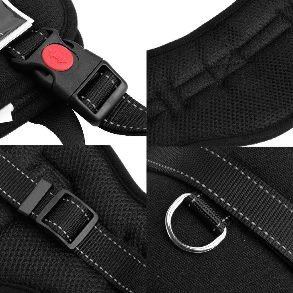 Adjustable Soft Vest Dog Harness — No Pull Control