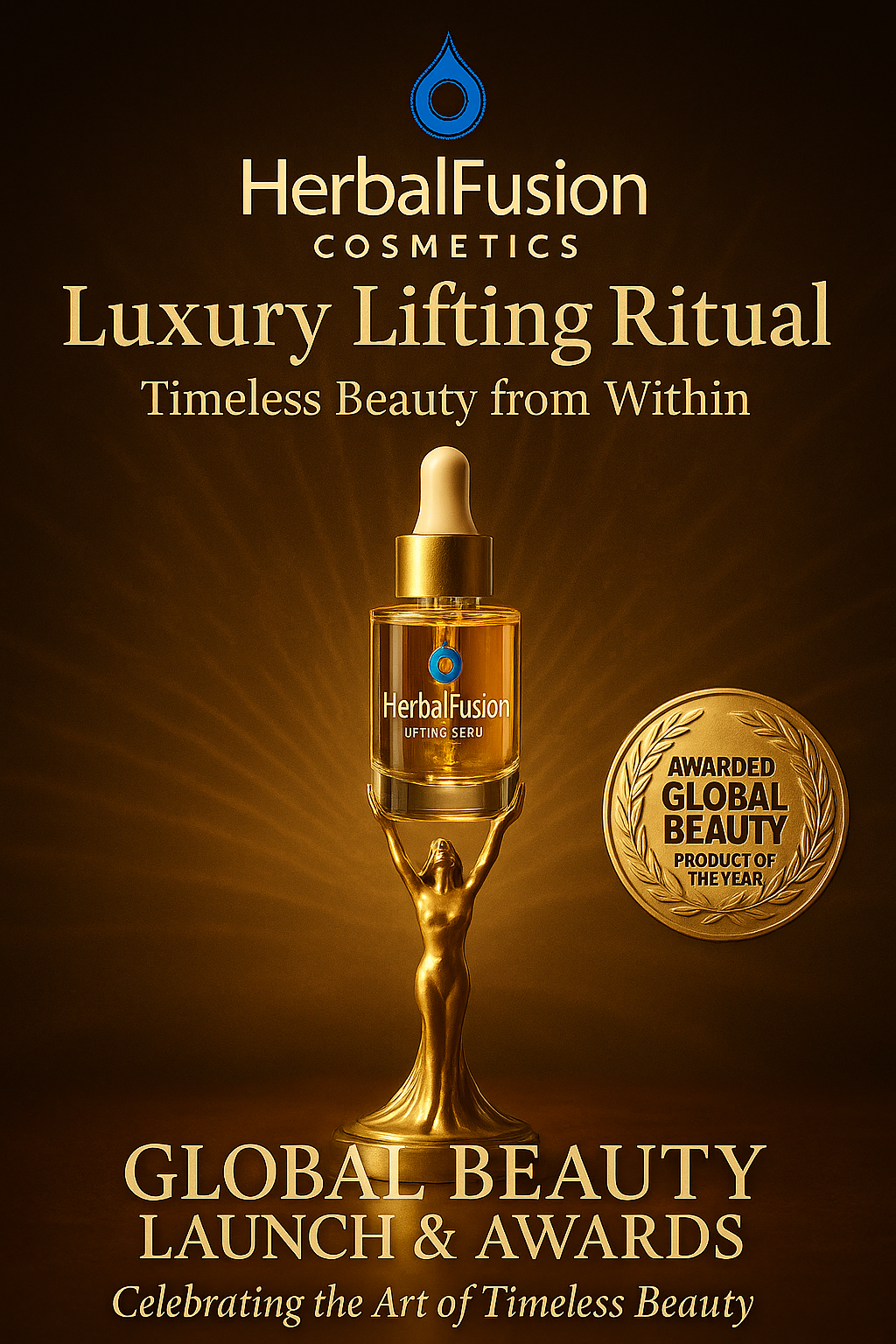 Luxury Revital Lift Eye Serum — Caffeine & Niacinamide